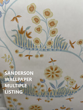 Sanderson wallpaper options for sale  CARNFORTH