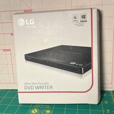 Usado, Gravador de DVD Portátil Ultra Fino LG GP60NB50, Nova Caixa Aberta Nunca Usado Vintage Na Caixa comprar usado  Enviando para Brazil