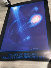 George Sumner "Viver na Terra Deve Aprender com o Mar" Estampa Sealion comprar usado  Enviando para Brazil