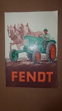 Alter traktorprospekt fendt gebraucht kaufen  Albstadt