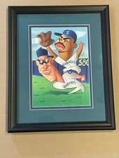 Griffesy Jr Upper Deck Absolutamente Lindo Original Fine Art Certificado de Autenticidade 10” X 13” comprar usado  Enviando para Brazil