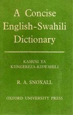 Concise english swahili for sale  Philadelphia