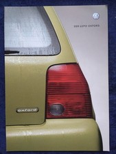 Lupo prospekt 2002 gebraucht kaufen  Vechta