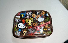 Bolsa de cosméticos Tokidoki para viagem Hello Kitty estojo de maquiagem comprar usado Bolsa de cosméticos Tokidoki para viagem Hello Kitty estojo de maquiagem comprar usado  Enviando para Brazil