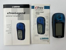 Usado, Navegador pessoal Garmin eTrex Legend portátil GPS azul comprar usado  Enviando para Brazil