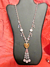 Murano heart rosegold for sale  Alabaster