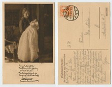 115916 - księżna Wiktoria Luise zu Brunszwik z synem -AK, biegła 9.4.1918 na sprzedaż  Wysyłka do Poland