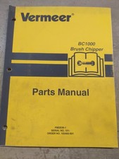 Vermeer bc1000 brush for sale  Womelsdorf