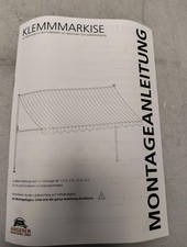 2er set klemmmarkise gebraucht kaufen  Herten
