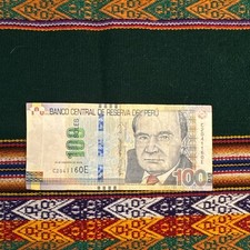 Geldschein peru 100 gebraucht kaufen  Berlin