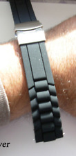 Usado, 22mm PRENSA PRETA MERGULHADOR DE BORRACHA SERVE PARA SEIKO DIVERS SKX007-009 7002, 7S26-0020, 6309 comprar usado  Enviando para Brazil