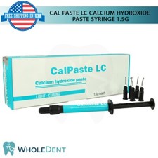 Pasta de hidróxido de cálcio forro de cavidade restauração dental seringa de cura leve 1,5 g, usado comprar usado  Enviando para Brazil