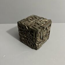 Antigo Sheldon Rose AlphaSculpt bloco tipografia cubo escultura MCM, usado comprar usado  Enviando para Brazil