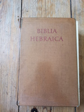 Biblia hebraica kittel gebraucht kaufen  Berlin