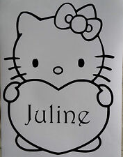 Sticker hello kitty d'occasion  Sainte-Soulle