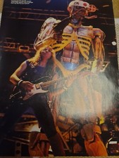 Vintage DAVE MURRAY IRON MAIDEN / BLACKIE LAWLESS WASP A4 POSTER KERRANG comprar usado  Enviando para Brazil