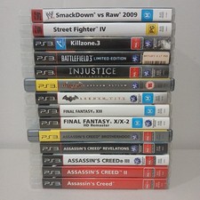 Lote de pacotes de jogos PS3 X14 Assassin’s Creed Final Fantasy na caixa estado perfeito comprar usado  Enviando para Brazil