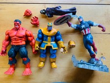 Diamond Select Lote de 2 Figuras e 1 Estátua - Hulk Vermelho, Thanos, Capitão América comprar usado  Enviando para Brazil