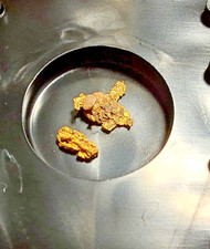 Gold gediegen nuggets gebraucht kaufen  Krumhermersdorf