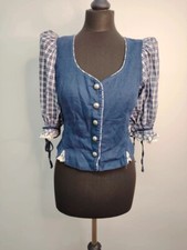Camicia donna dirndl usato  Italia