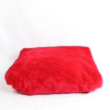 Tela de fieltro rojo 41"x66" costura artesanal pesada material hágalo usted mismo usado manchado segunda mano  Embacar hacia Mexico