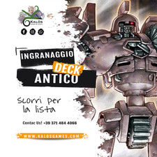 deck ingranaggio antico usato  Agrigento