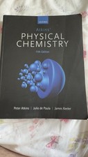 Atkins physical chemistry for sale  WALSALL