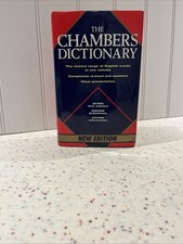 Chambers dictionary new for sale Chambers dictionary new for sale  TOWCESTER