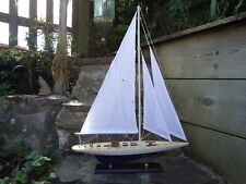 Model yacht blue for sale  TORQUAY