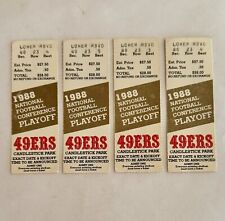 1988 nfl playoff for sale  Barnard