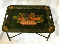 Octagon tole painted for sale  Higgins Lake