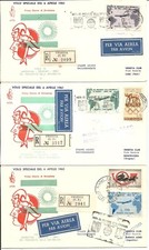 gronchi rosa francobollo bolaffi usato  Empoli