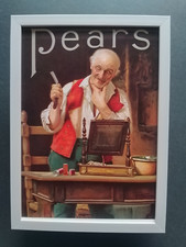 Impressão publicitária de sabão Peras - 'É maravilhoso o que um pouco de sabão pode fazer' emoldurado comprar usado  Enviando para Brazil