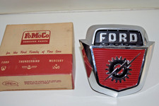 Usado, 1957 1958 Ford caminhonete picape capô emblema NOS F100 F-100 F250 F-250 F350 painel 57 comprar usado  Enviando para Brazil