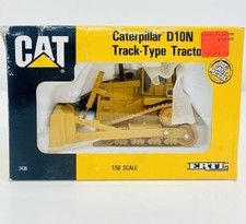 Trator tipo pista Ertl Caterpillar D10N fundido 1:50 2436 LEIA NOTAS comprar usado  Enviando para Brazil