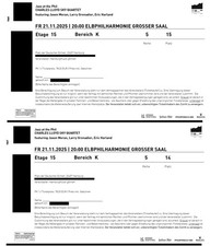 Konzert tickets hamburg gebraucht kaufen  Papenburg