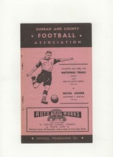 Durban county football for sale  TELFORD