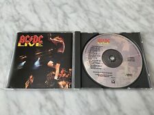 AC/DC Live CD Orig. 1992 Atco 7 92215-2 Angus Young Brian Johnson w/Mini Poster!, usado comprar usado  Enviando para Brazil