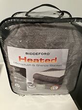 Cobertor BIDDEFORD-Heated Microplush And Sherpa-Twin comprar usado  Enviando para Brazil