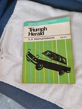 Triumph herald illustrated for sale  SHEFFIELD