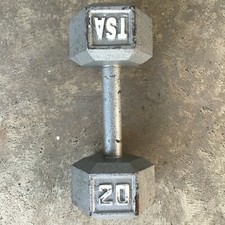 Single barbell 20lb for sale  San Bernardino