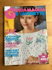 Guida maglia uncinetto usato  Tivoli