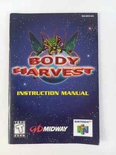Instruction booklet Notice Body Harvest Nintendo 64 N64 USA, usado comprar usado  Enviando para Brazil