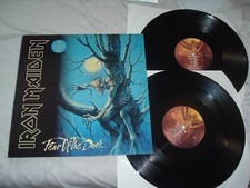IRON MAIDEN Fear Of The Dark '92 2LP HYPE STICKER + Merch !! UK 1st press MINT- comprar usado  Enviando para Brazil