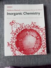 Solutions Manual for Inorganic Chemistry by Peter Atkins and Duward Shriver  segunda mano  Embacar hacia Argentina