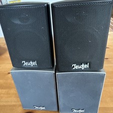 Teufellautsprecher schwarz sil gebraucht kaufen  Norderstedt