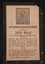 Sterbebild soldat inf gebraucht kaufen  Kassel
