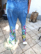 Damen schlaghose jeans gebraucht kaufen  Pähl