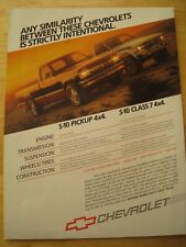 Chevrolet pick 4x4 for sale  BRISTOL
