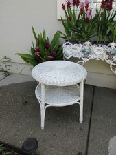 Antique white wicker for sale  Austin